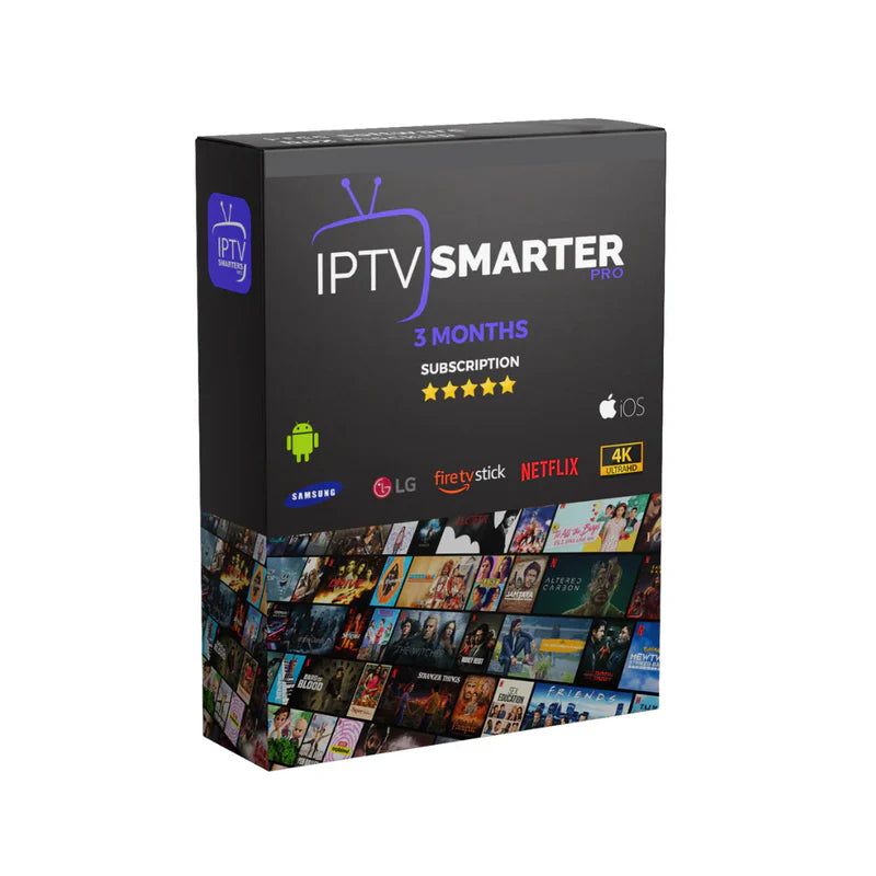 Stream IPTV Smarters Pro content on any device, including smartphones, tablets, and TVs.