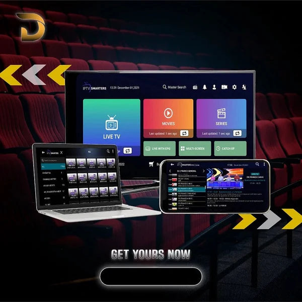 Access movies, TV series, and live channels with IPTV Smarters Pro