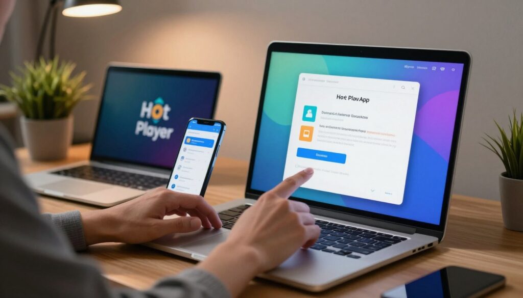 hot player app download instructions