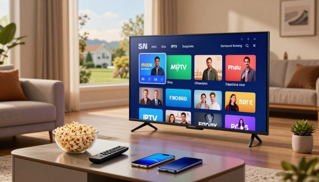 watch iptv on samsung tv