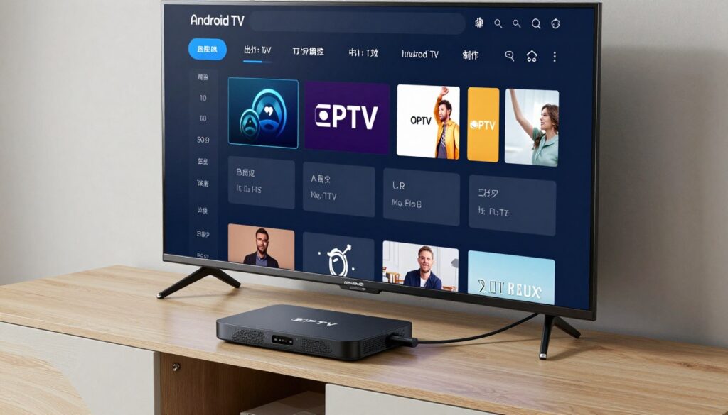 android tv box connected to television setup android tv box connected to television setup