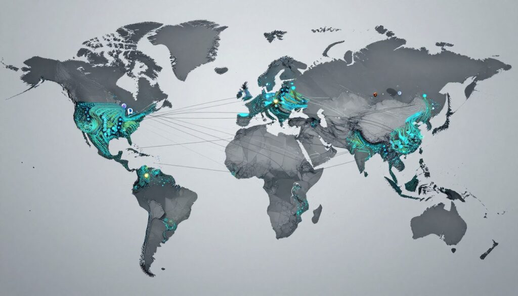 content delivery network map showing global server distribution content delivery network map showing global server distribution