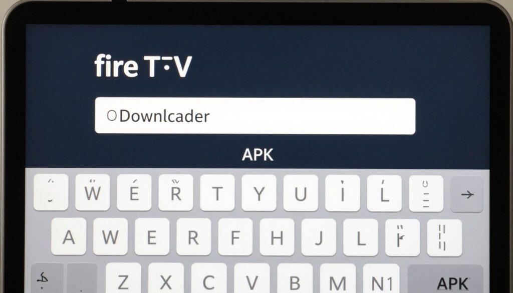 downloader app interface on fire tv stick installation downloader app interface on fire tv stick installation