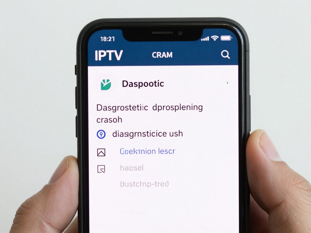 iptv app crash error screen with diagnostic information iptv app crash error screen with diagnostic information