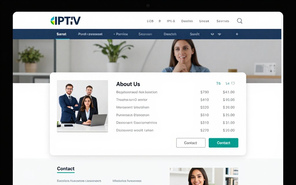 legitimate iptv service website showing business information legitimate iptv service website showing business information