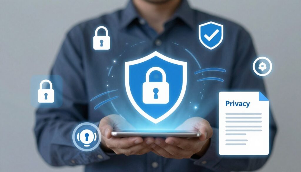 privacy policy and data protection symbols privacy policy and data protection symbols