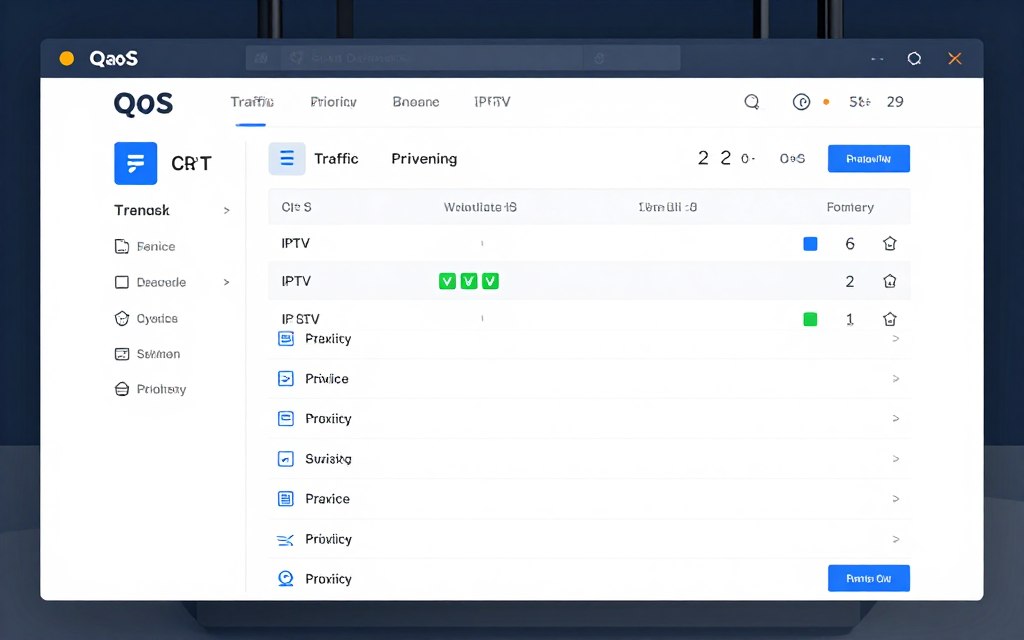 router qos settings interface configuration screen router qos settings interface configuration screen