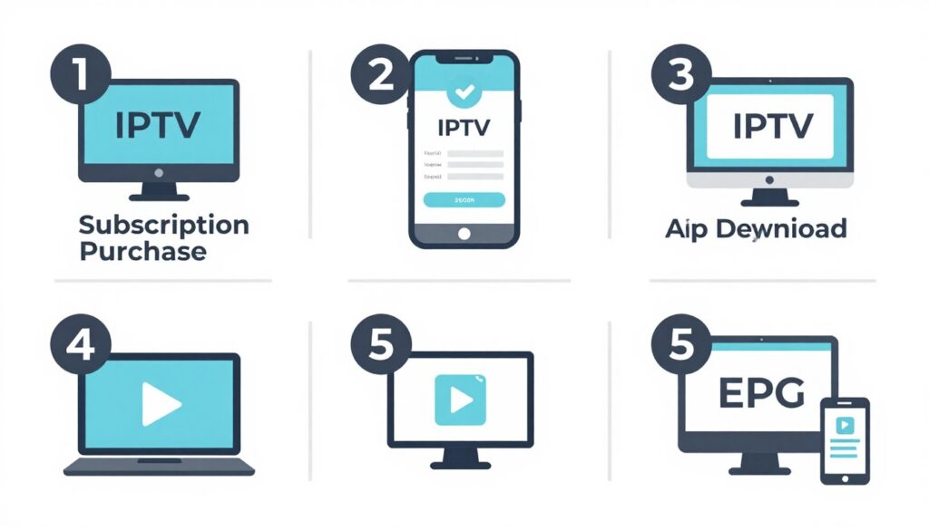 step by step iptv setup process visual guide step by step iptv setup process visual guide