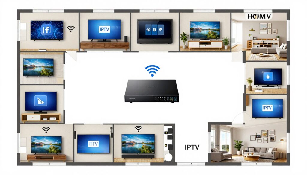whole home iptv distribution system diagram whole home iptv distribution system diagram